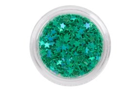 Παγιέτα Στρας Πράσινο Αστέρι 3g