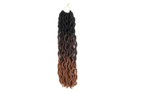 Fertiges Haar für Rasta Braun Ombre C2 # 100 gr 60cm