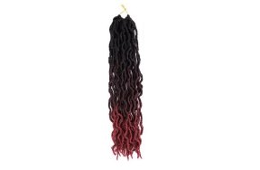Έτοιμα Μαλλιά Για Ράστα Κόκκινο Μαονί Όμπρε C3# 100g 60cm