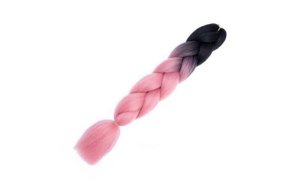 Μαλλιά Για Ράστα Και Πλεξούδες Όμπρε Ροζ/Καστανό Β6# 100g 60cm