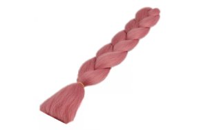 Μαλλιά για ράστα και πλεξούδες ροζ YΑ17# 100gr 60εκ.