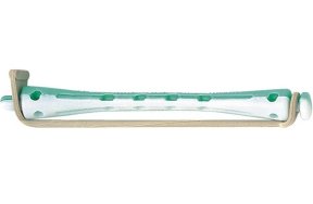 Μπικουτί Άσπρο - Πράσινο 6mm 12τμχ