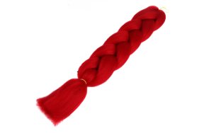 Haare für Rasta und Zöpfe rot YA12 # 100 gr 60cm.