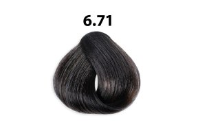 Βαφή μαλλιών Νο 6.71 ξανθό σκούρο καφέ σαντρέ, 100ml