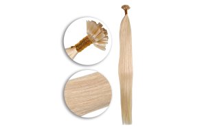 25 Keratin Bonding Hair Extensions #60 100% Echthaar