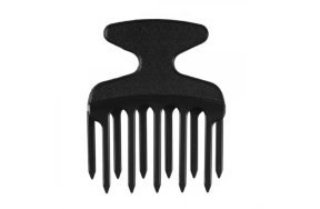 Χτένα Πηρούνα Διπλή για Σγουρά/Άφρο Μαλλιά