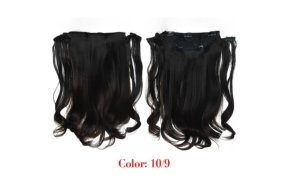 Τρέσα Συνθετική HD Κυματιστή με Κλιπ 3 Κομμάτια 45cm 185g #10/9