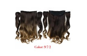 Τρέσα Συνθετική HD Κυματιστή με Κλιπ 3 Κομμάτια 45cm 185g #9/7/2