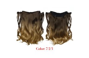 Τρέσα Συνθετική HD Κυματιστή με Κλιπ 3 Κομμάτια 45cm 185g #7/2/3