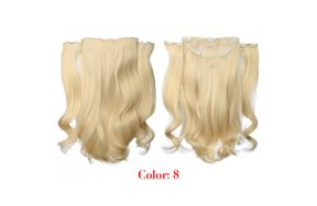 Τρέσα Συνθετική HD Κυματιστή με Κλιπ 3 Κομμάτια 45cm 185g Blonde Bombshell #8