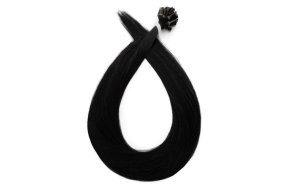 Τουφάκια Extensions Κερατίνης Φυσική Τρίχα #1 50cm 25τμχ