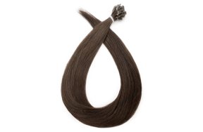 Τουφάκια Extensions Κερατίνης Φυσική Τρίχα #1B 50cm 25τμχ