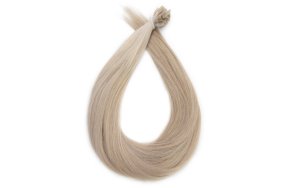 Τουφάκια Extensions Κερατίνης Φυσική Τρίχα #Γκρι 50cm 25τμχ