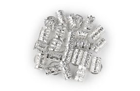 Δαχτυλίδια Μαλλιών Ασημί  Σετ 50τμχ