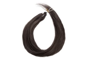 Micro Ring Loop Hair Extensions #5 Καστανό Σαντρέ – 100% Φυσική Τρίχα, 50cm 10τμχ