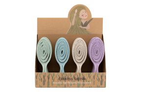 Σετ 12 τμχ Οικολογικές Βούρτσες με Δώρο Χάρτινο Σταντ