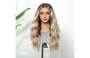 Περούκα Συνθετική Lace Front Wig 13x6 Ξανθια Όμπρε Μακριά Κυματιστή -Φυσική Όψη & Υψηλή Άνεση