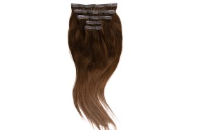 Τρέσα Φυσική PU με Κλιπ Ξανθό Σκούρο #2 50cm, 120g