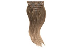 Τρέσα Φυσική PU με Κλιπ #5A Ξανθό Ανοιχτό Σαντρέ 50cm, 120g