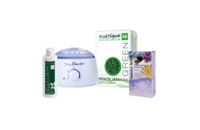 Σετ Αποτρίχωσης με Ζεστό Κερί Σταγόνες Πράσινο