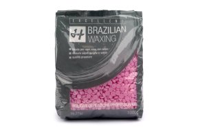 Υποαλλεργικό Ζεστό Ελαστικό Κερί Αποτρίχωσης Brazilian Wax σε Σταγόνες Ροζ με Έλαιο Μελισσόχορτου, 1kg