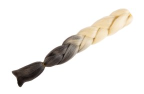 Μαλλιά για Ράστα και Πλεξούδες Όμπρε Ξανθό/Γκρι Σκούρο Β50# 100g 60cm