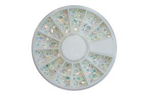 Στρας Διάφανο Ιριδίζον 240τμχ