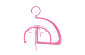 Σταντ Κρεμάστρα Περούκας Ροζ