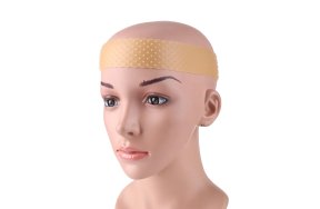 Αντιολισθητική Κορδέλα Σιλικόνης για Περούκα, Μπεζ – Σταθερό Κράτημα & Άνετη Εφαρμογή