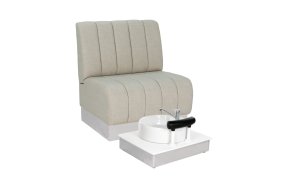 Πολυθρόνα Πεντικιούρ Amy Spa Ασημί