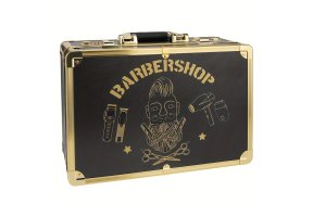 Επαγγελματική Βαλίτσα Αλουμινίου Barber Κομμωτικής Μαύρο-Χρυσό