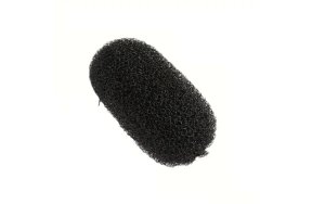 Μπομπάρι με Κλιπ Μαλλιών για Φυσικό Όγκο Μαύρο