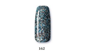 Ημιμόνιμο Βερνίκι Νυχιών Νο 162 Μπλε Glitter 10ml