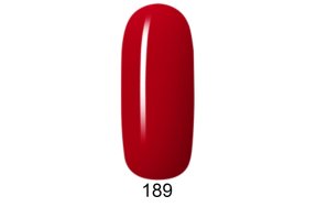 Ημιμόνιμο Βερνίκι Νυχιών Νο 189 Κόκκινο Glitter 10ml