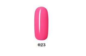 Ημιμόνιμο βερνίκι νυχιών Νο 023 ροζ, 10ml