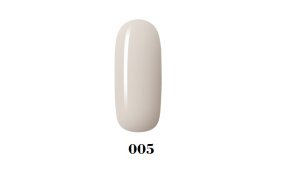 Ημιμόνιμο βερνίκι νυχιών Νο 005 λευκό μπεζ, 10ml