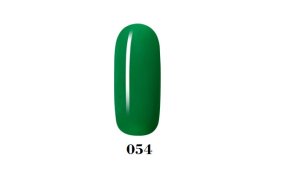 Ημιμόνιμο βερνίκι νυχιών Νο 054 πράσινο, 10ml