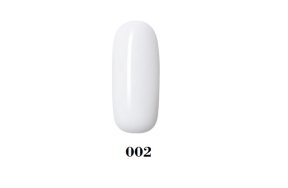 Ημιμόνιμο βερνίκι νυχιών Νο 002 άσπρο, 10ml