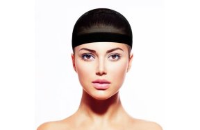 Ελαστικό Σκουφάκι Περούκας Μαύρο για Σταθερή Εφαρμογή 2 τμχ