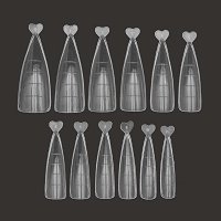 Dual forms Tips Stiletto 120pcs