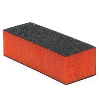Feilblock in schwarz - orange