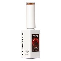 Nail Gel Polish No 289 Black with Orange Cat Eye 10ml