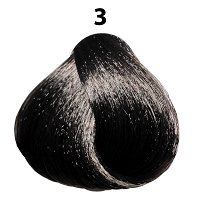 Hair Color Cream No. 3 Dark Brown 100ml