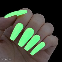Nail Gel Polish No 356 Glow in the Dark Yellow 10ml