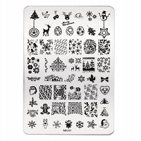 Stamping Schablone 14cm x 9,5cm