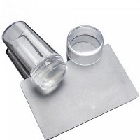 Nail Stamping Art Tool and Silicone Blade