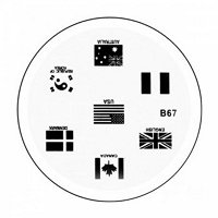 Nail Stamping Art Board 5.5cm