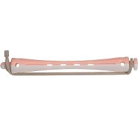 Hair Curler White - Pink 7mm 12pcs
