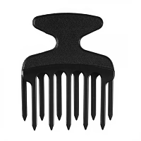 Doppelseitiger Gabelkamm fur Locken – Schonendes Entwirren & Stylen – 18 cm
