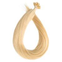 25 Keratin Bonding Hair Extensions aus 100% Echthaar Hellblond #24